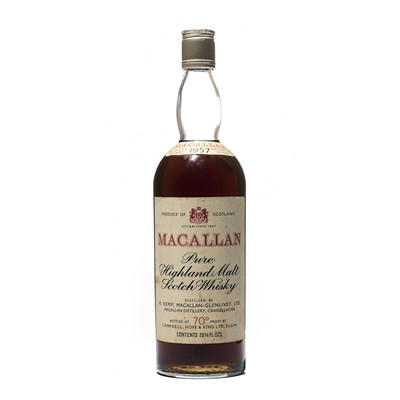 Lot 164 - 1 bottle 1957 Macallan