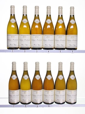 Lot 225 - 12 bottles 2001 Puligny-Montrachet Sauzet