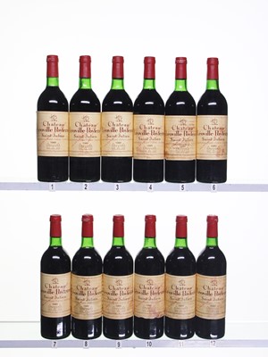 Lot 186 - 12 bottles 1981 Ch Leoville-Poyferre