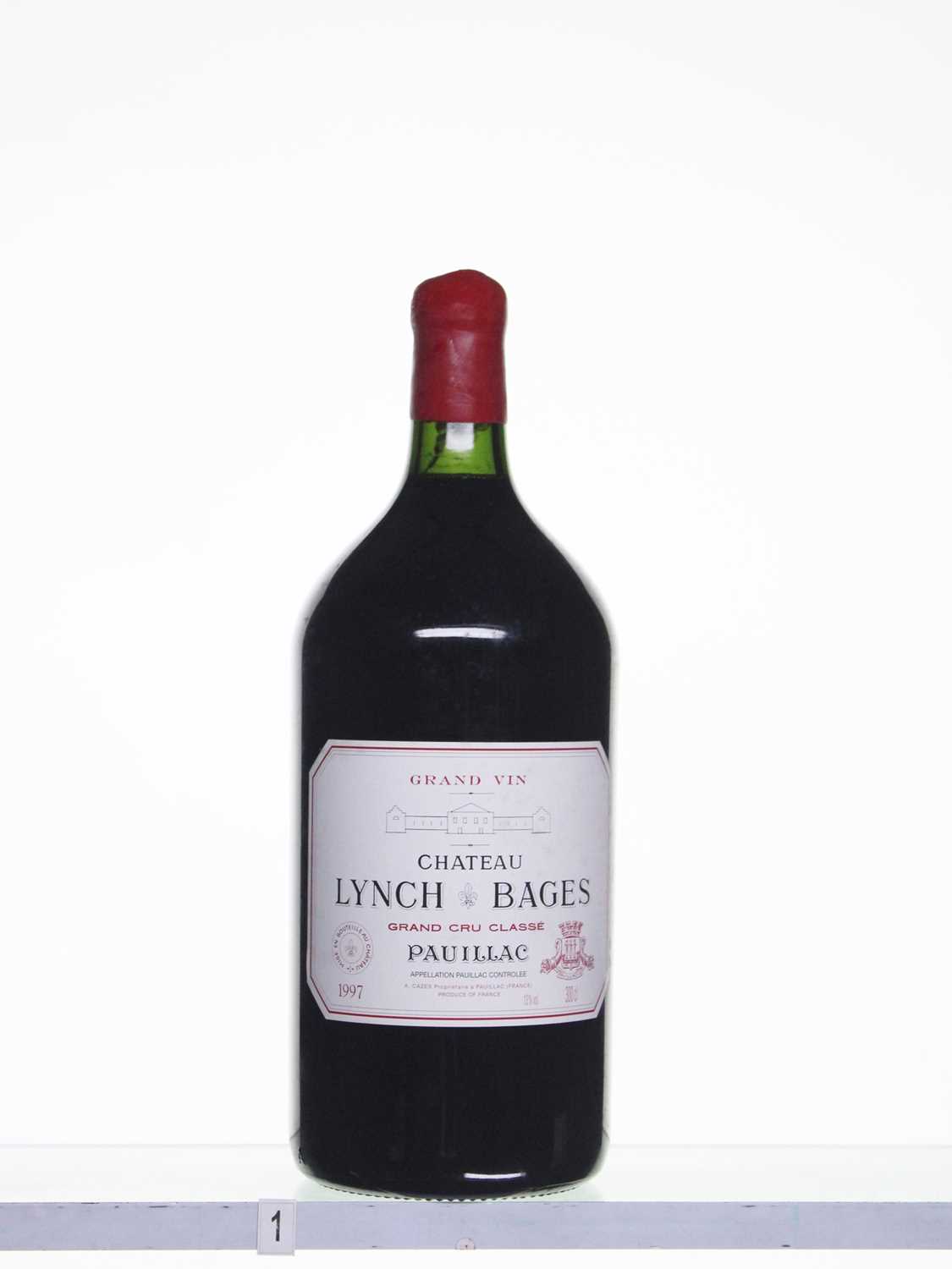 Lot 183 - 1 3litre bottle 1997 Ch Lynch Bages