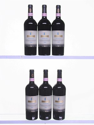 Lot 256 - 6 bottles 1999 Brunello di Montalcino Ugolaia Lisini