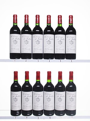 Lot 199 - 12 bottles La Dame de Montrose