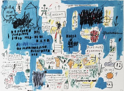Lot 185 - Jean-Michel Basquiat (American 1960-1988), 'Ascent (1983/2017)', 2017