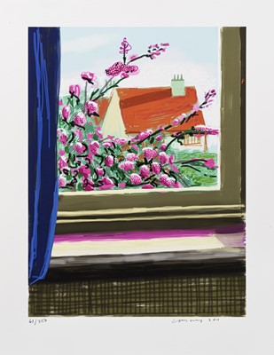 Lot 130 - David Hockney (British 1937-), 'My Window, Art Edition' 'No. 778', 2011