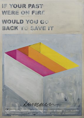 Lot 140 - Harland Miller (British 1964-), 'If Your Past Were On Fire Would You Go Back To Save It', 2016