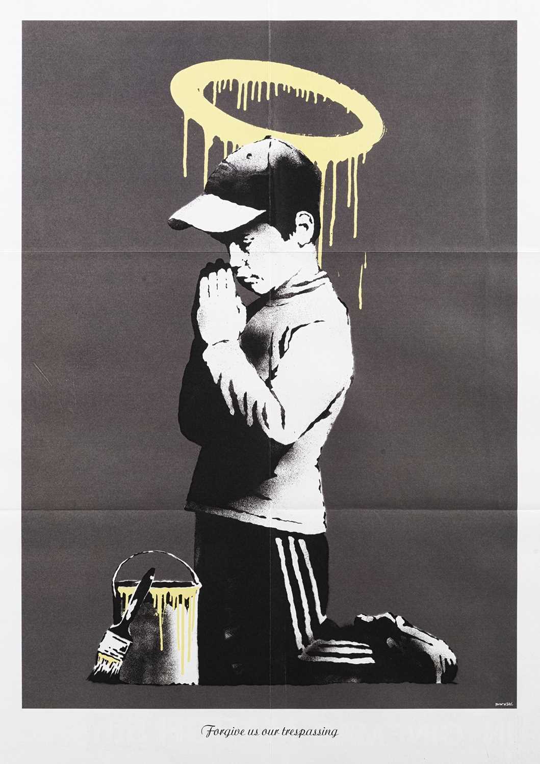 Lot 65 - Banksy (British 1974-), ‘Forgive Us Our Trespassing’, 2010