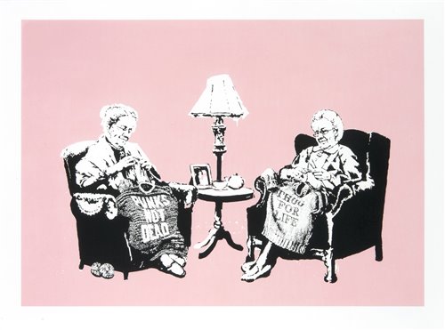 Lot 444 - Banksy (British b.1974), ‘Grannies (LA Edition)’, 2006