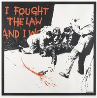 Lot 512 - Banksy (British b.1974), 'I Fought The Law', 2004