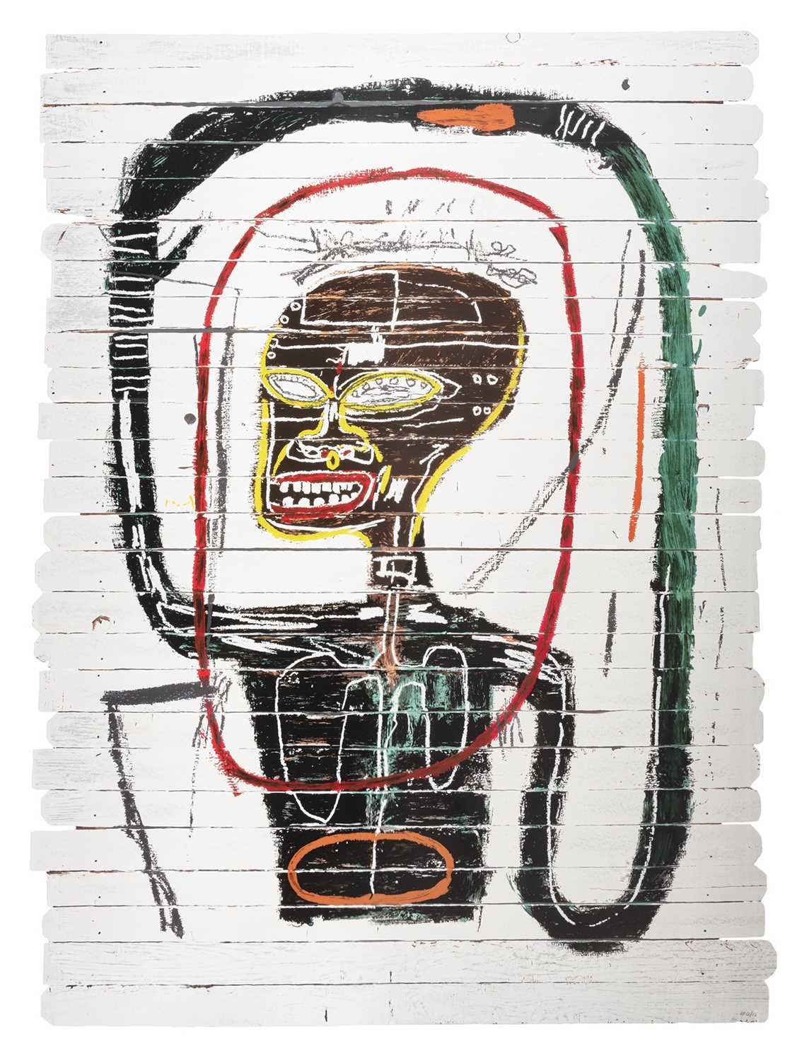 Lot 186 - Jean-Michel Basquiat (American 1960-1988), 'Flexible (1984/2016)', 2016