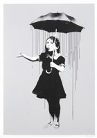 Lot 509 - Banksy (British b.1974), 'NOLA (Grey Rain)', 2008