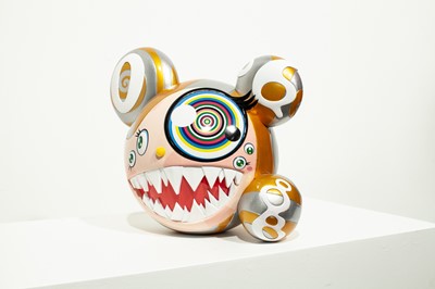 Lot 32 - Takashi Murakami (Japanese 1962-), Mr. DOB Figure By BAIT x SWITCH Collectibles - Original and Gold editions, 2016