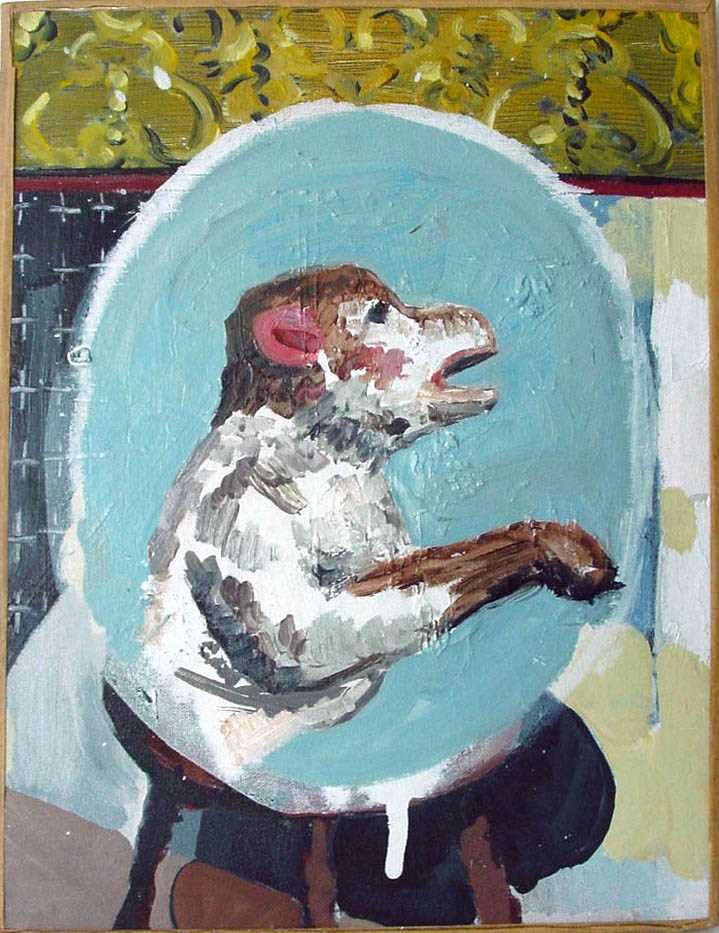 Lot 49 - Cheyney Thompson (American 1975-), Monkey, 1999