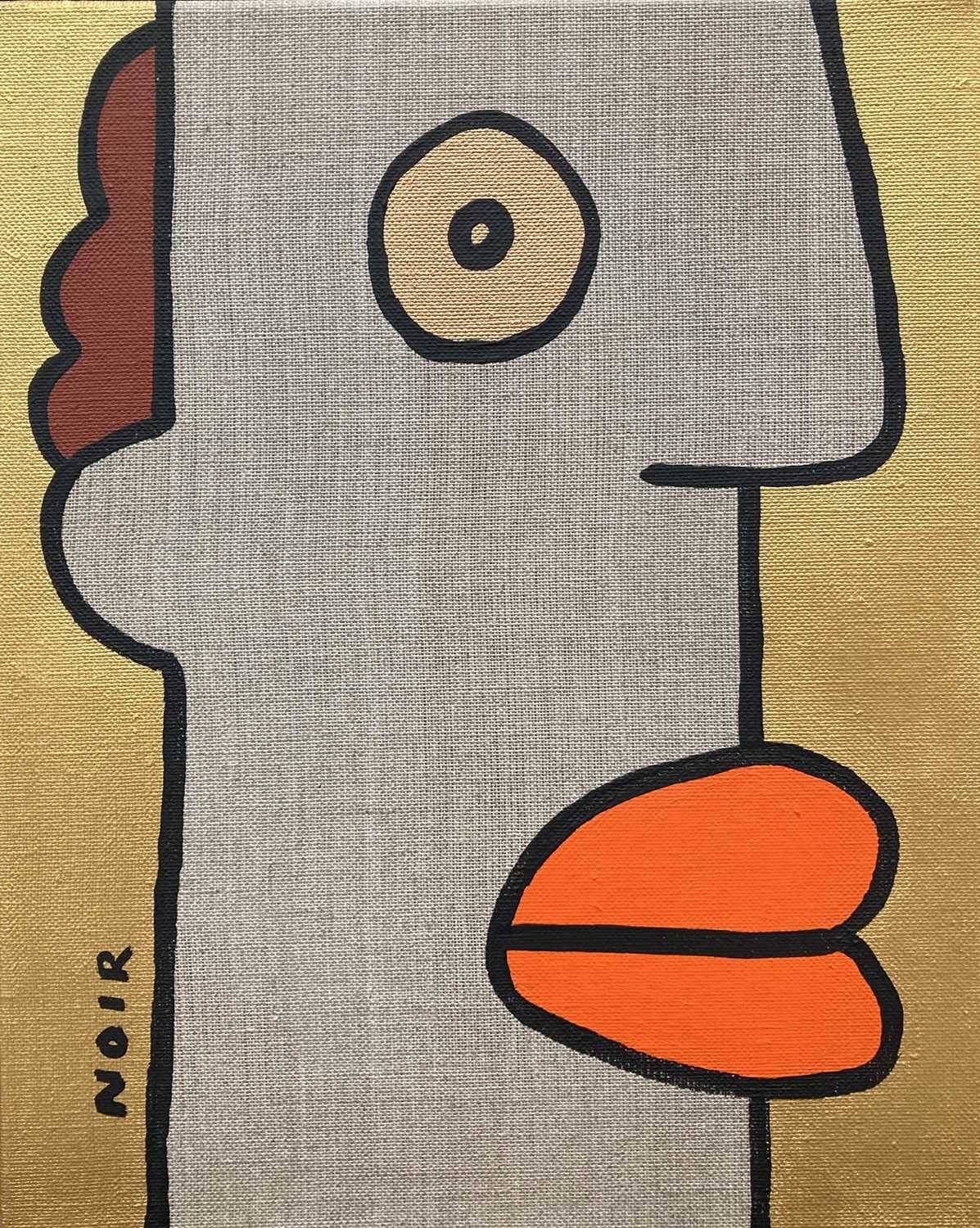 Lot 202 - Thierry Noir (French 1958-), 'What Do You Do When You Do Not', 2020