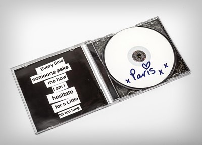 Lot 176 - Banksy (British 1974-), 'Paris Hilton CD', 2006
