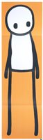 Lot 323 - Stik (British), ‘Standing Figure (Orange)’, 2015