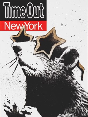 Lot 74 - Banksy (British 1974-), 'Time Out New York', 2010