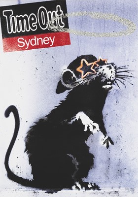 Lot 172 - Banksy (British 1974-), 'Time Out Sydney', 2010