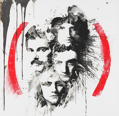 Lot 114 - Mr Brainwash (French 1966-), 'Queen Product (Red)', 2014
