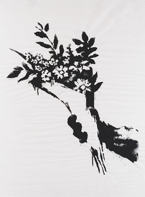 Lot 169 - Banksy (British 1974-), 'GDP Flower Thrower', 2019