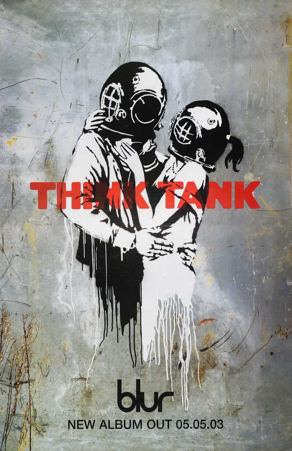 Lot 82 - Banksy (British 1974-), 'Think Tank', 2003