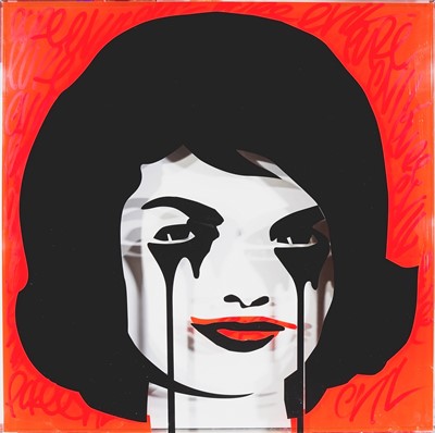 Lot 196 - Pure Evil (British 1968-), 'JFK's Nightmare Plastic', 2015