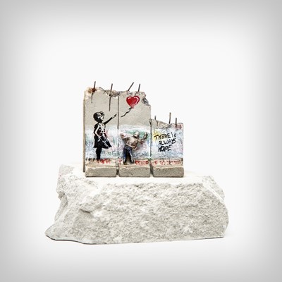 Lot 167 - Banksy (British 1974 -), 'Walled Off Hotel - (Girl With Balloon)'