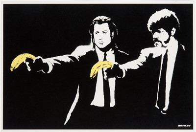 Lot 379 - Banksy (British b.1974), ‘Pulp Fiction’, 2004