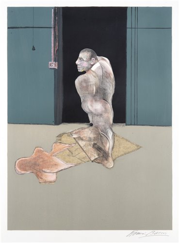 Lot 375 - Francis Bacon (British 1909-1992), 'Study For A Portrait Of John Edwards', 1987