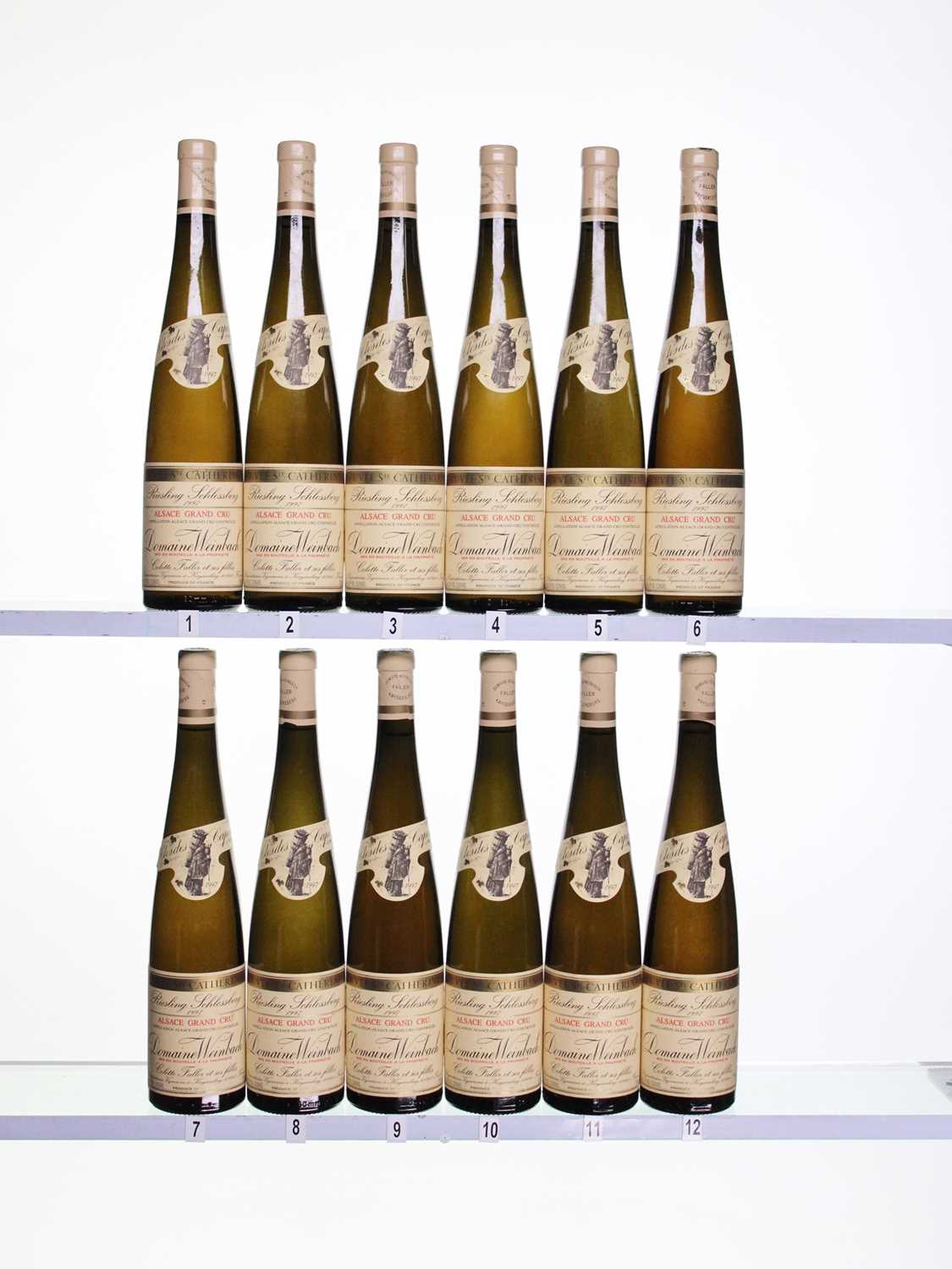 Lot 63 - 12 bottles 1997 Riesling Schlossberg Weinbach