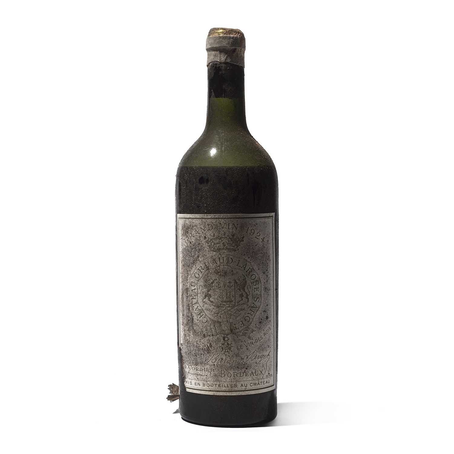 Lot 13 - 1 bottle 1924 Ch Gruaud Larose