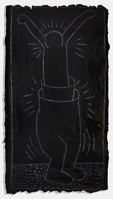 Lot 210 - Keith Haring (American 1958-1990), 'Untitled (Subway Drawing), 1980s