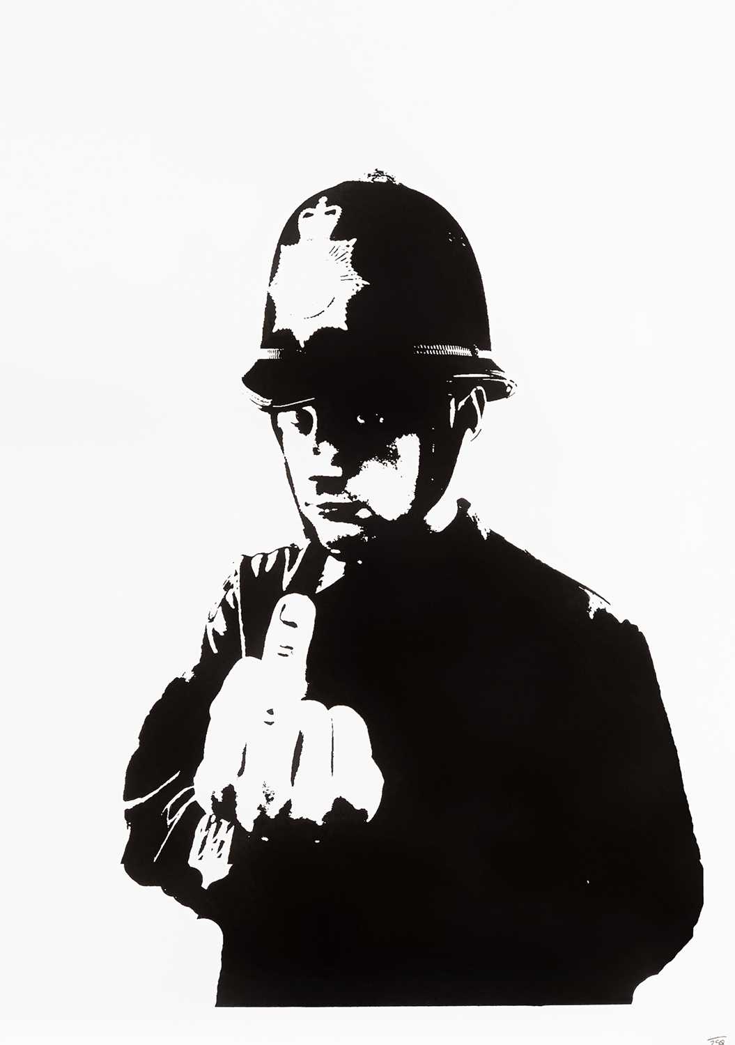 Lot 243 - Banksy (British 1974-), 'Rude Copper', 2002