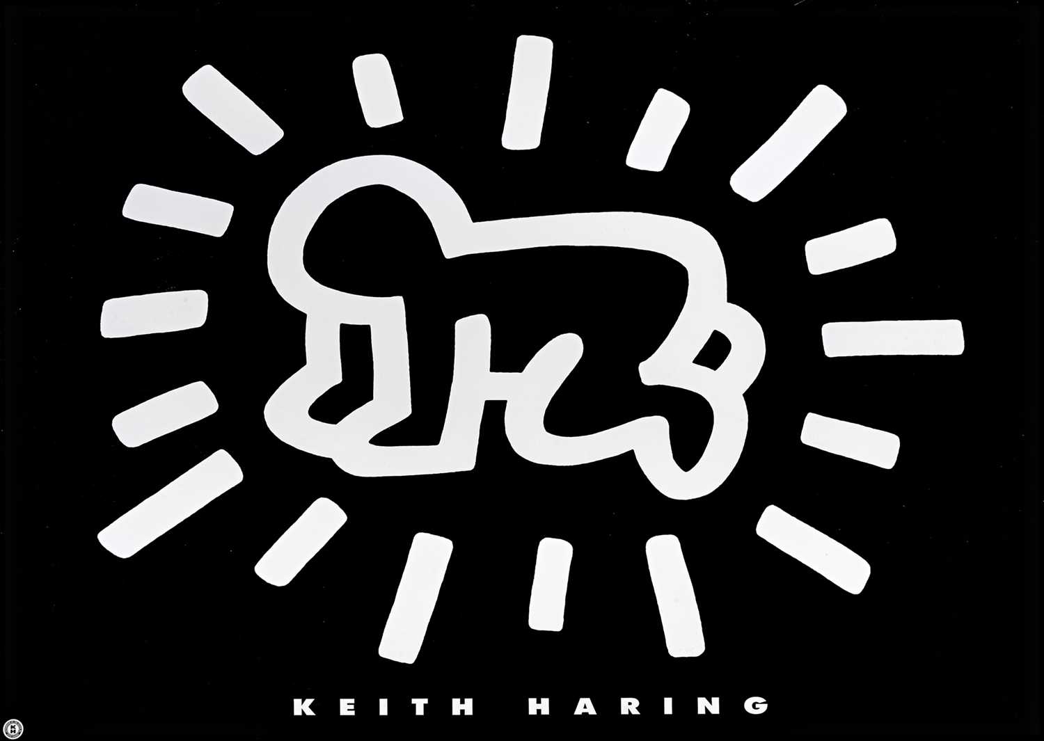 Lot 90 - Keith Haring (American 1958-1990), ‘Radiant Baby’, 1993
