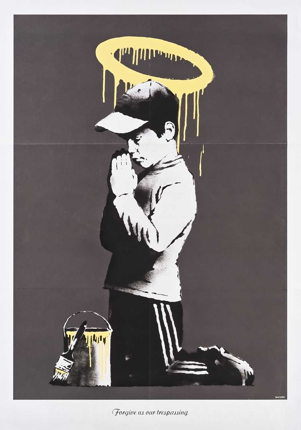 Lot 68 - Banksy (British 1974-), 'Forgive Us Our Trespassing', 2010