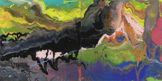 Lot 147 - Gerhard Richter (German 1932-), 'Flow (P16)', 2016