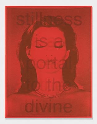Lot 124 - Chris Levine (British 1960-), 'Stillness Is A Portal To The Divine', 2021