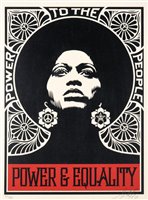Lot 317 - Shepard Fairey (American b.1970), ‘Afrocentric', 2007