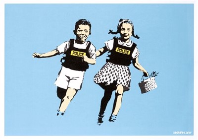 Lot 247 - Banksy (British 1974-), 'Jack & Jill', 2005