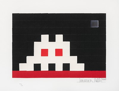 Lot 184 - Invader (French 1969-), 'Home Mars', 2010