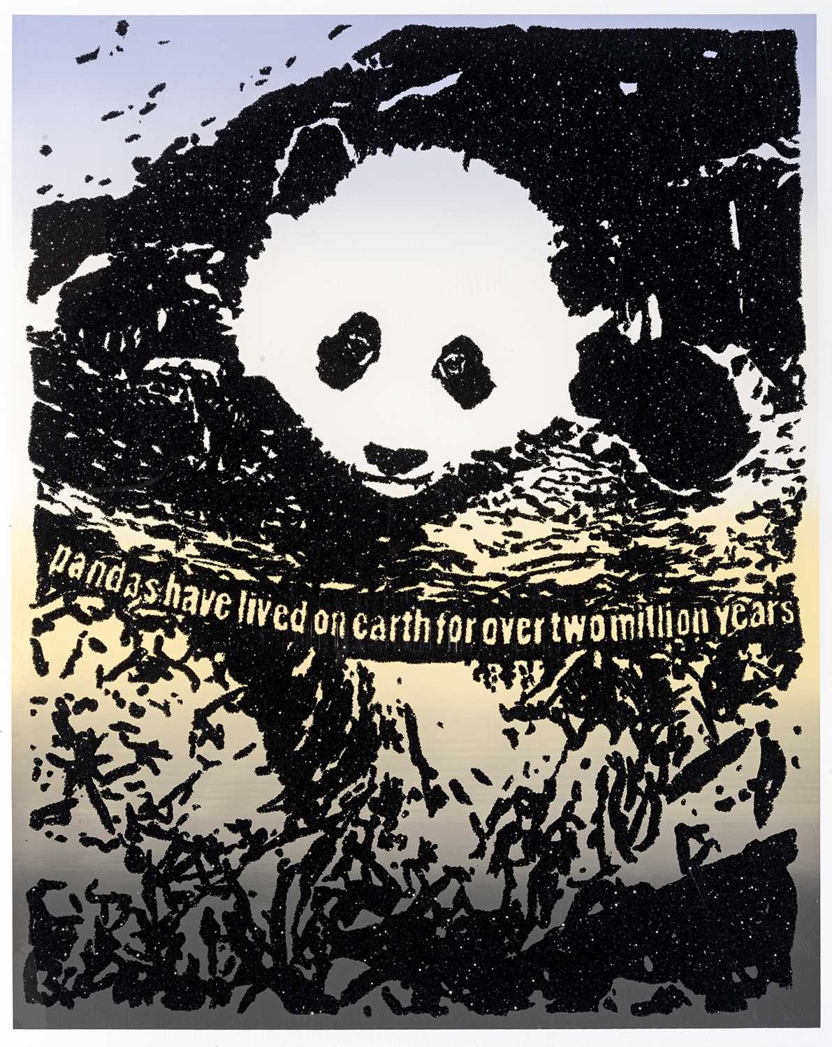 Lot 86 - Rob Pruitt (American 1964-), 'Giant Pandas Spend About 12 Hours a Day Eating', 2019