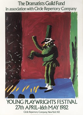 Lot 20 - David Hockney (British 1937-), 'Young Playwrights Festival', 1982