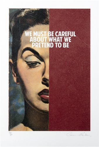 Lot 34 - Connor Brothers (British b.1968), ‘We Must Be Careful About What We Pretend To Be’, 2015