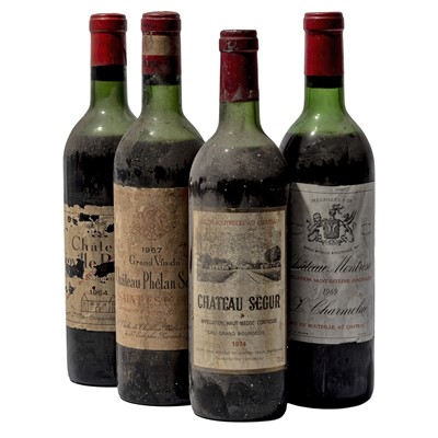 Lot 104 - 10 bottles Mixed Bordeaux and Rhone