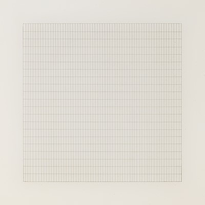 Lot 108 - Agnes Martin (American 1912-2004), 'Painting and Drawings 1974-1990', 1991