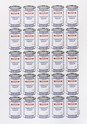 Lot 172 - Banksy (British 1974-), 'Soup Cans Poster', 2010