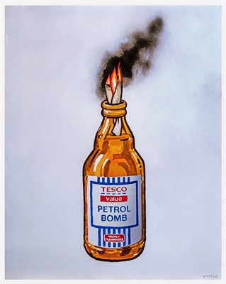 Lot 114 - Banksy (British 1974-), ‘Tesco Value Petrol Bomb’, 2011