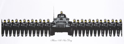 Lot 118 - Banksy (British 1974-), 'Have A Nice Day', 2003