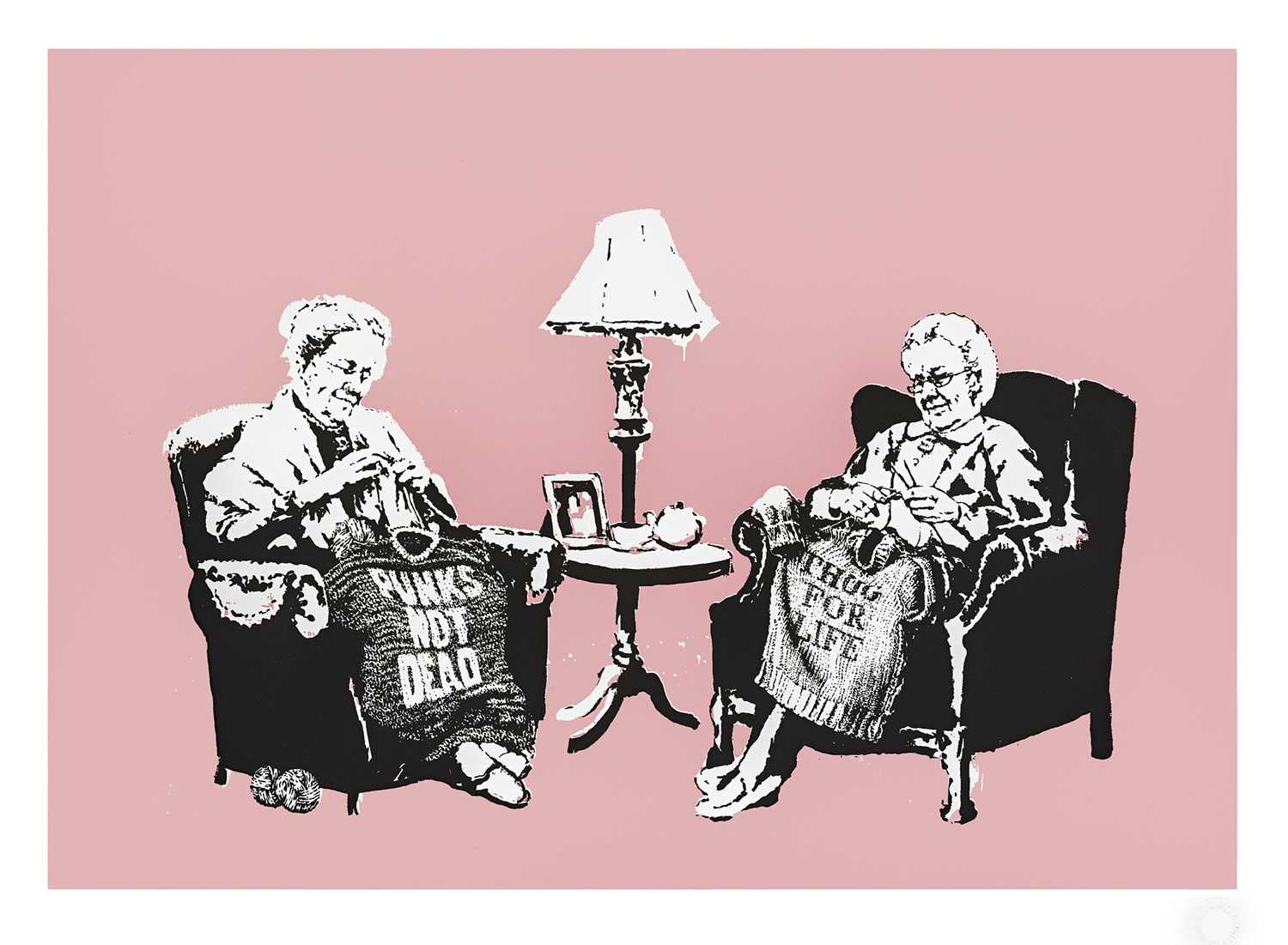 Lot 124 - Banksy (British 1974-), 'Grannies', 2006