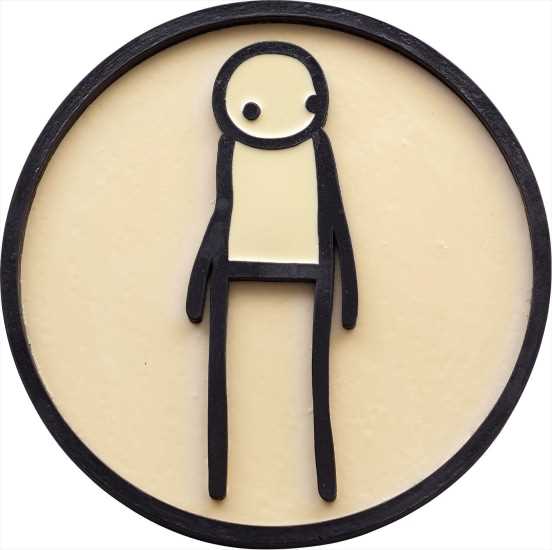 Lot 192 - Stik (British 1979-), Plaque (Blank), 2011