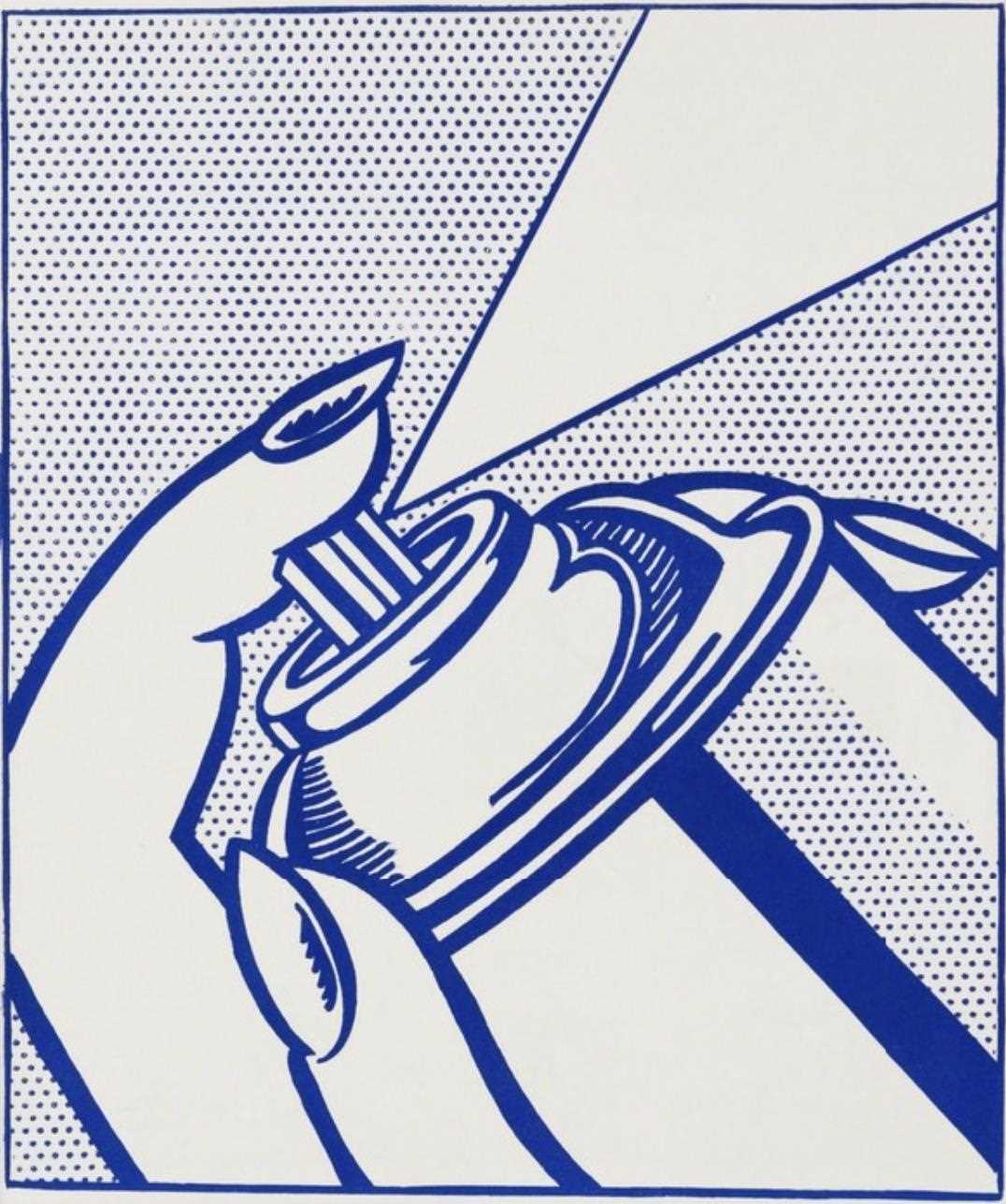 Lot 187 - Roy Lichtenstein (American 1923-1997), Spray Can, 1964